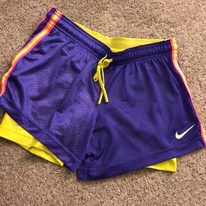 Nike shorts.built in shorts